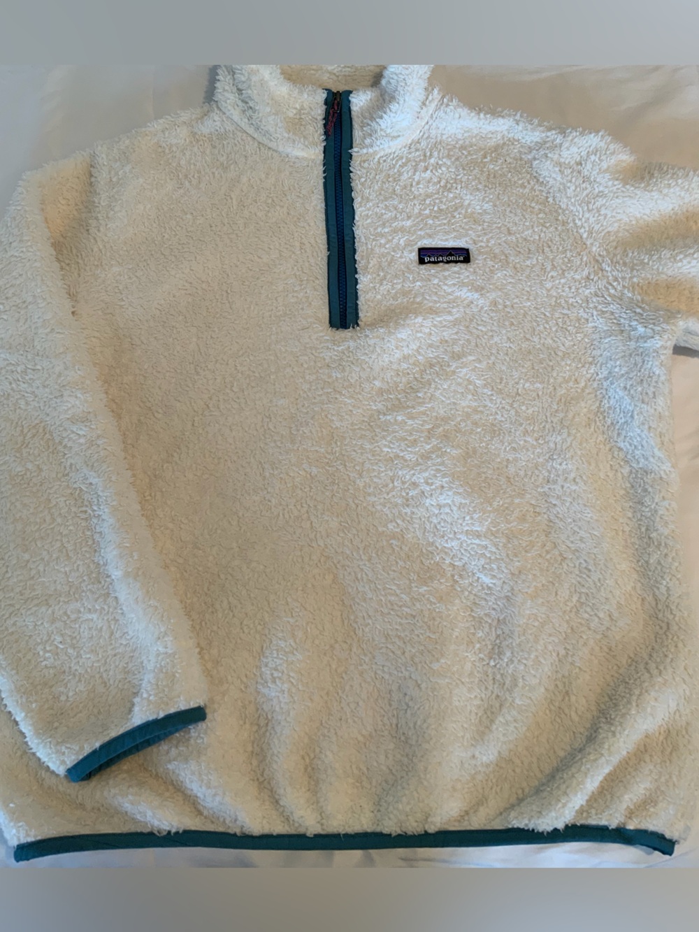 Patagonia Los Gatos 1/4 Zip Fleece Pullover Sz Large Women’s